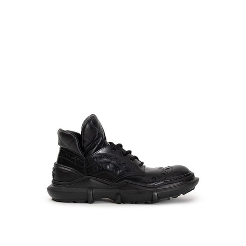 Dolce & Gabbana Black Leather Oxfords And Derby
